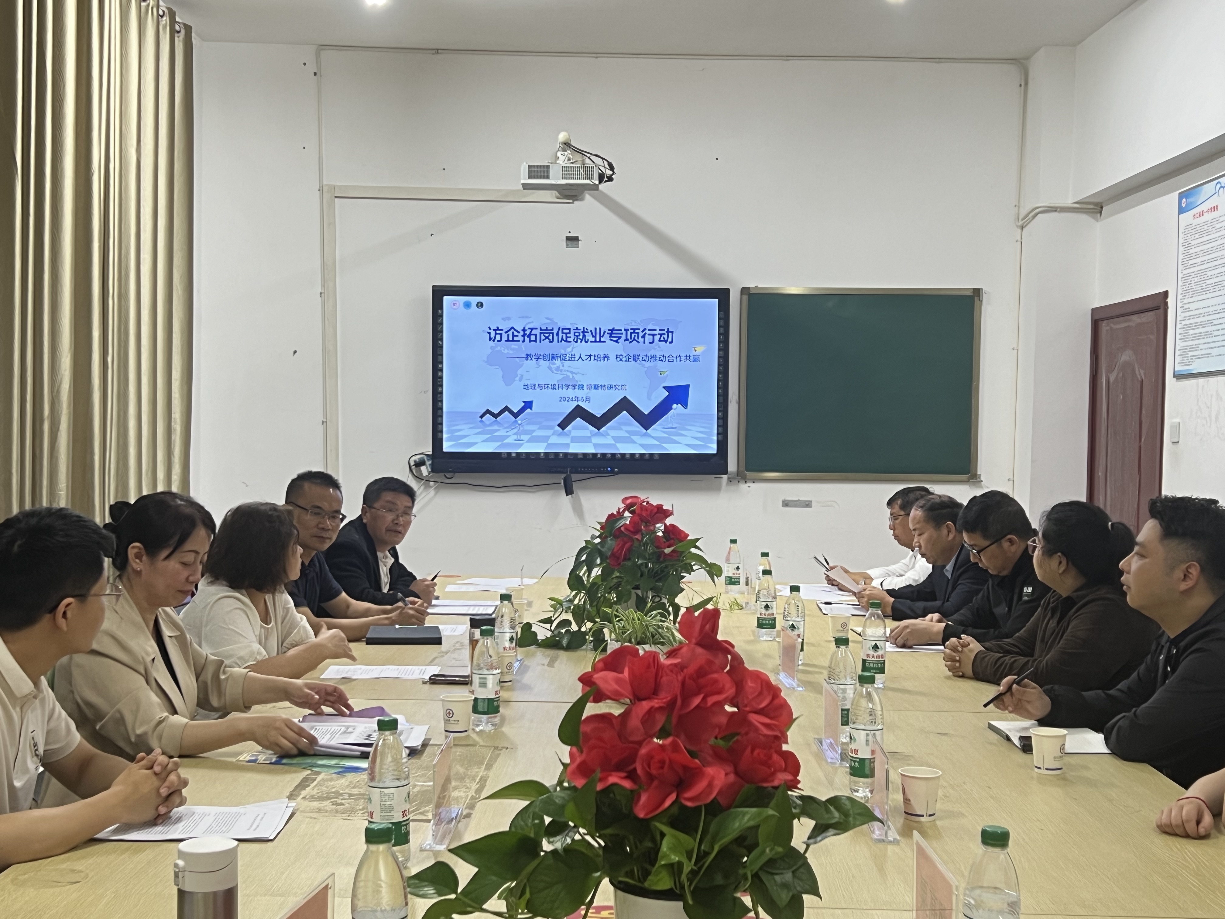 地理与环境科学学院(喀斯特研究院)党委书记杨建红带队开展访企拓岗促就业专项行动-地理与环境科学学院